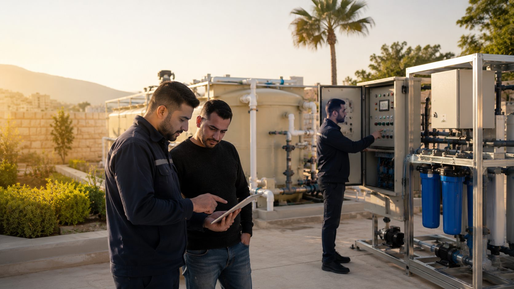 Hy-Treat technical team and support
