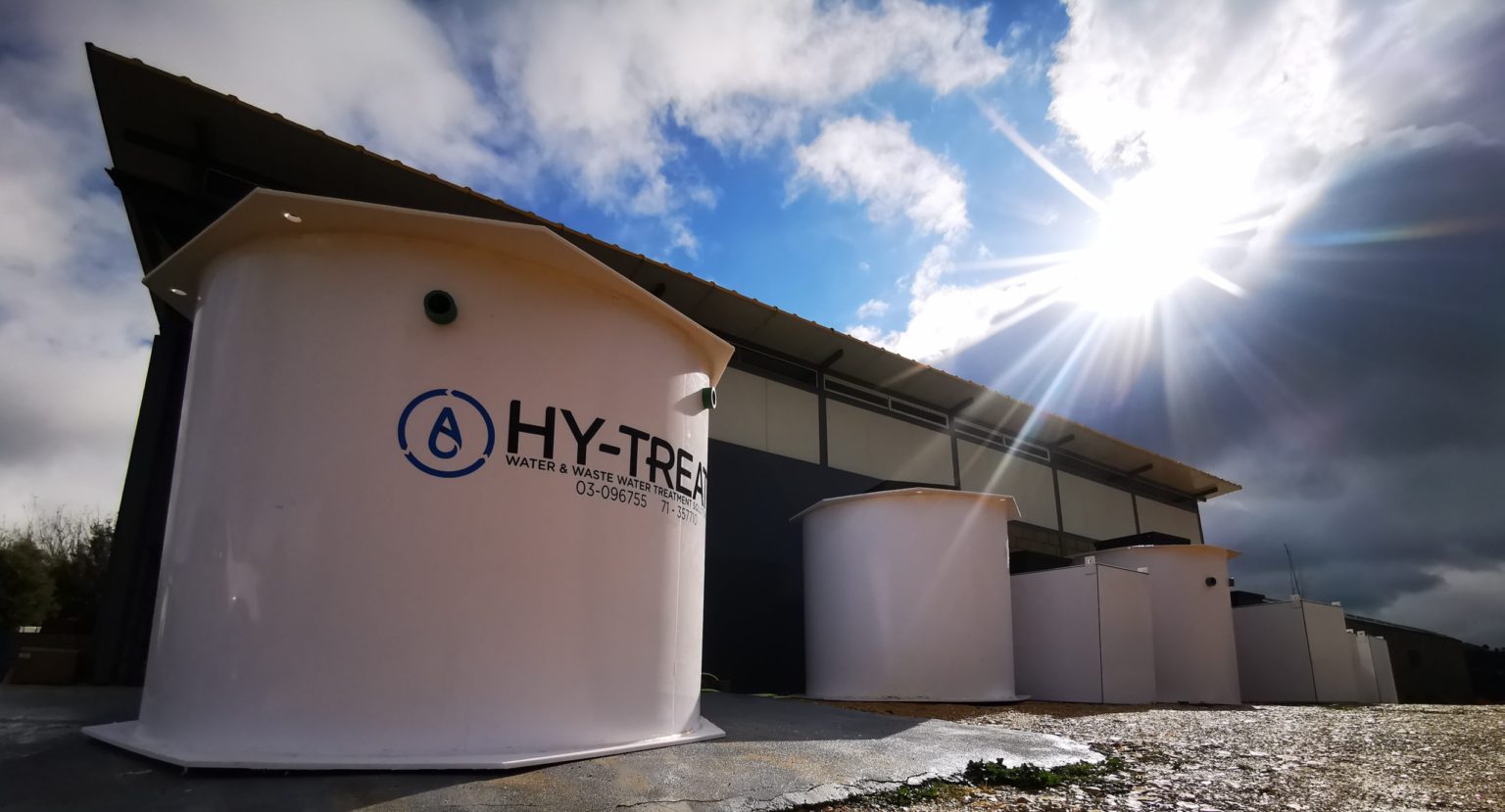Hy-Treat wastewater installation