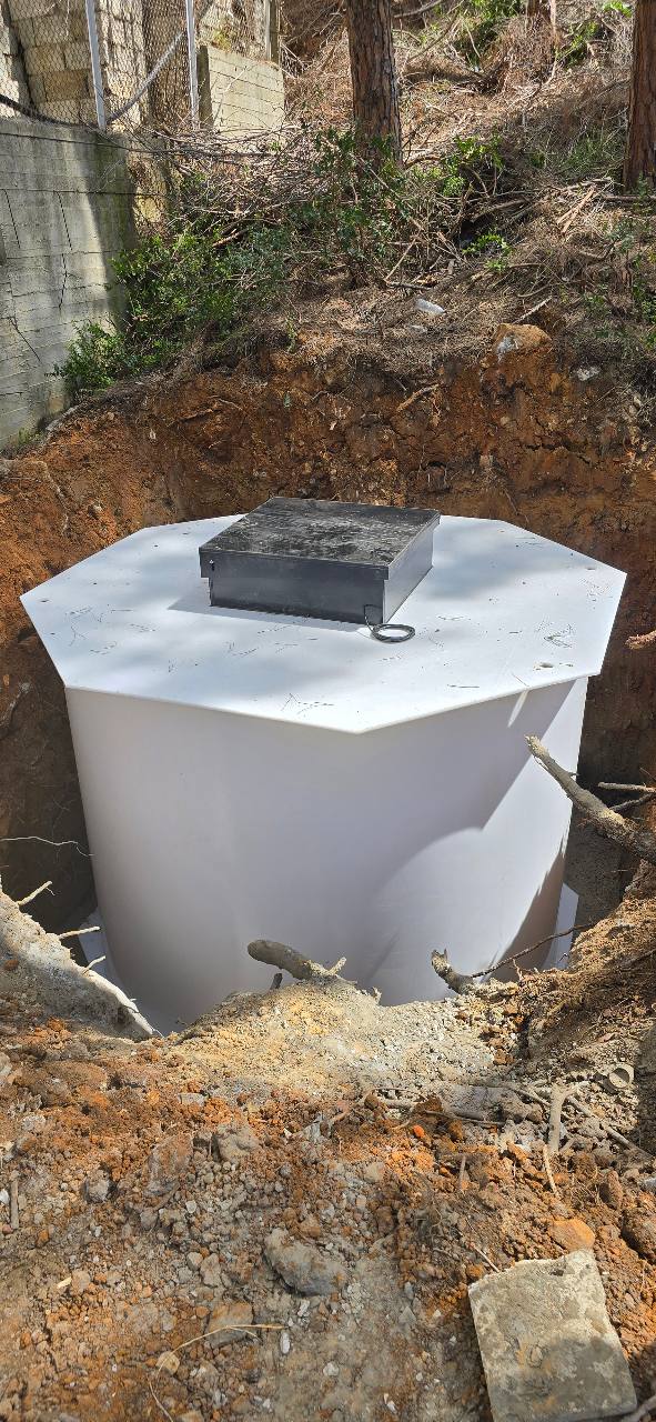 Closed Hy-Series plant positioned at a residential installation site